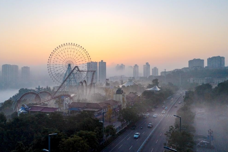 仙气十足！今天的泸州是一座空中之城！