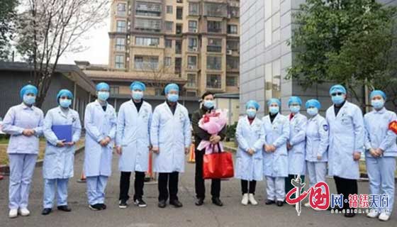 清零：新冠肺炎患者在高坪区人民医院治愈出院