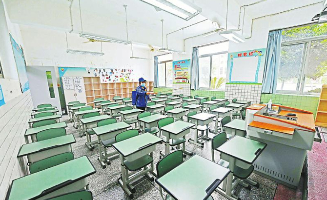 复学复课在即，四川各地中小学筑起安全防线