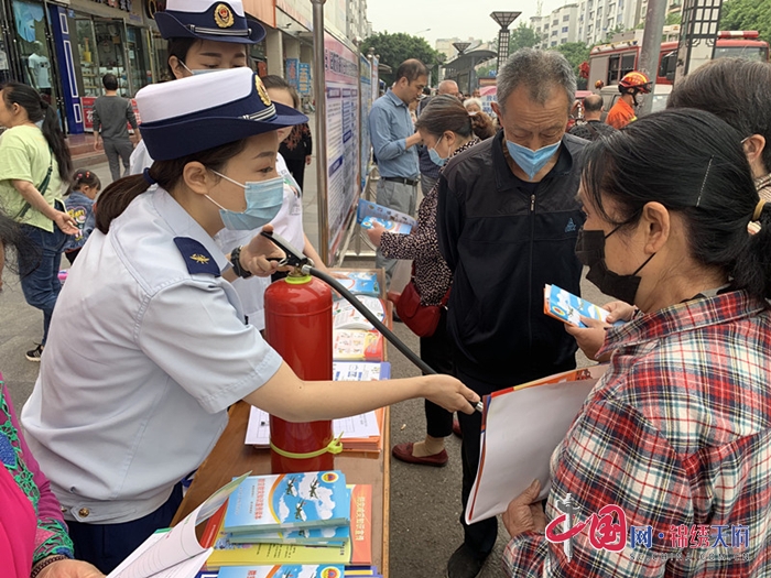 遂宁市：经开消防积极开展全国防灾减灾日宣传活动