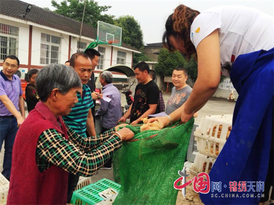 綿陽市安州區(qū)黃土鎮(zhèn)小學(xué)開展貧困戶幫扶工作