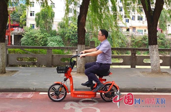 “棧道之都”廣元朝天又添一條自行車騎行道