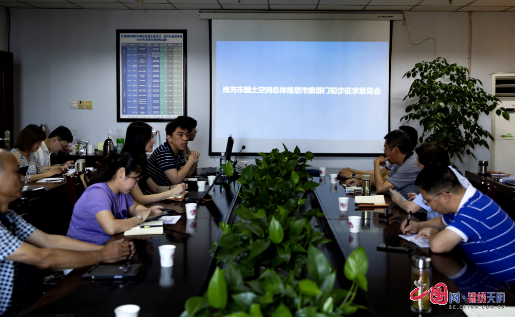 南充市自然資源和規劃局組織召開市級國土空間規劃初步成果意見徵詢會