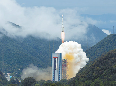 The last global networking satellite of BDS launched from Xichang