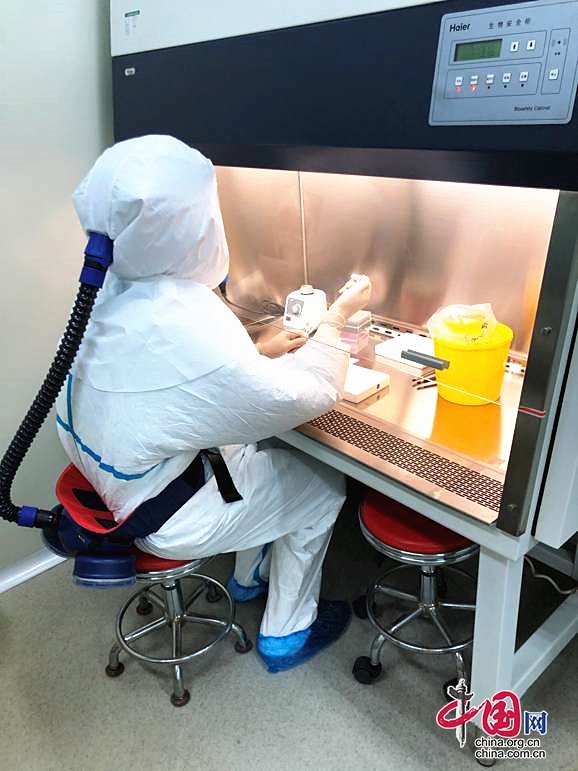 四川青川縣新冠病毒核酸檢測實驗室正式投入使用 