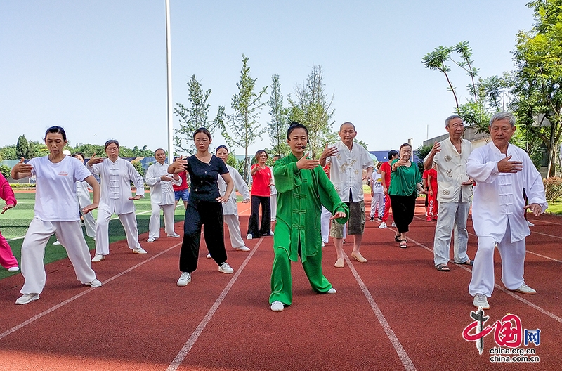 自贡市富顺县全民健身太极拳社会体育指导员培训开班