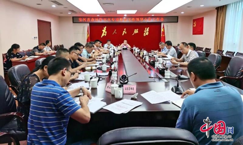 宝兴县召开森林防灭火专项整治工作领导小组工作会