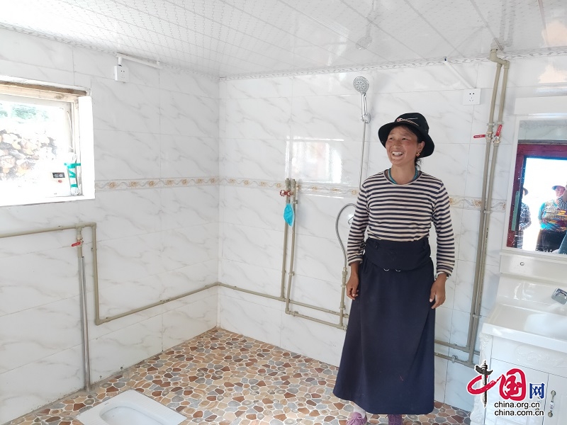 甘孜州新龙县农牧民群众用上了新型"生态厕所" - 纵览四川 - 中国网