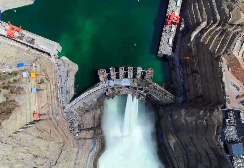 Wudongde Hydropower Station:Where water takes a gorgeous turn