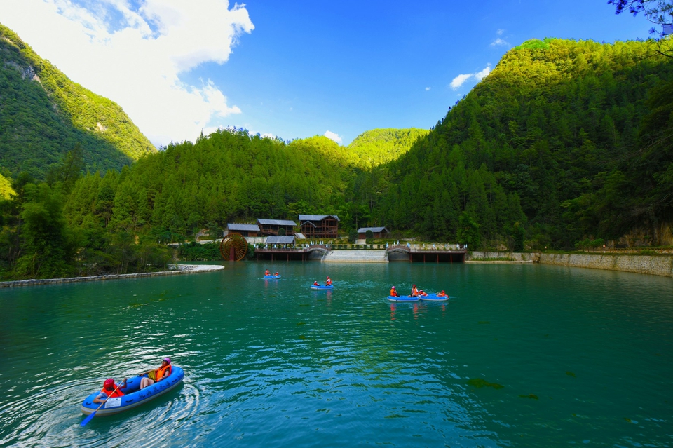 巴山大峡谷 一场与清凉夏日的甜蜜邂逅