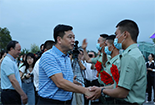 德阳市举行2020年退役军人集中返乡欢迎仪式