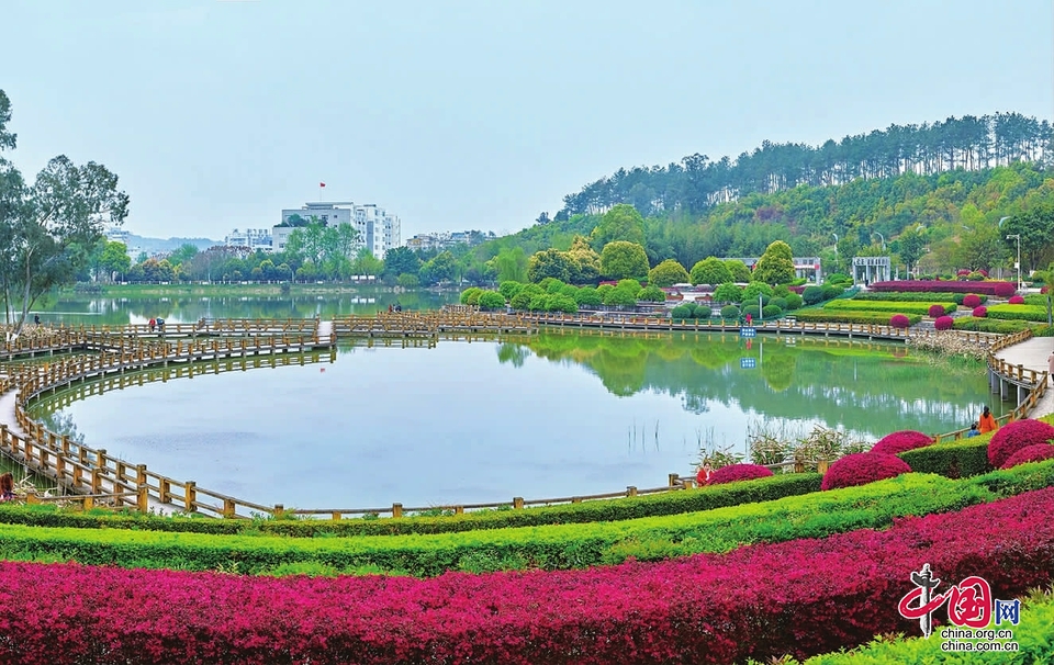 仪陇县内外兼修 建设宜居山水园林城