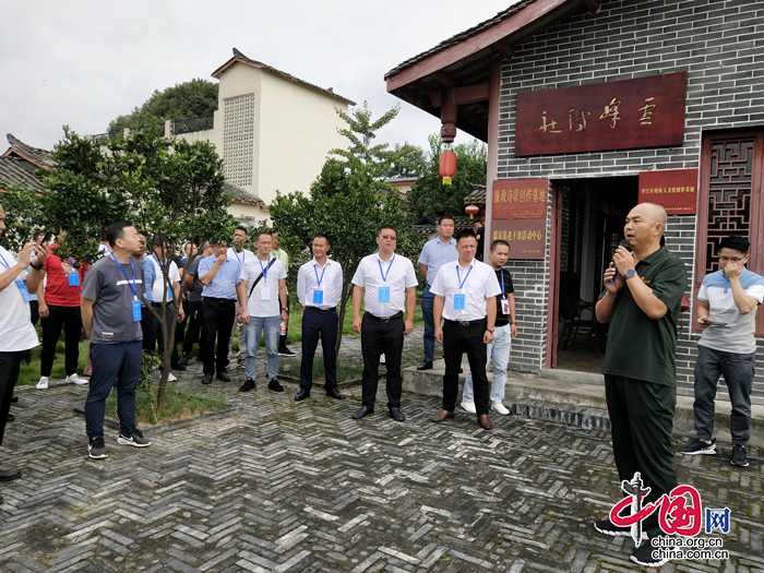 四川省退役军人参与城乡基层治理示范培训班到罗江区现场教学