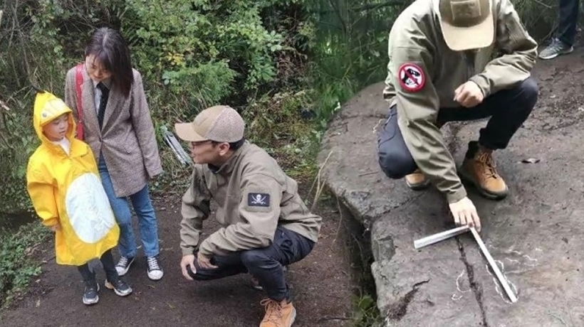 5岁恐龙小迷弟四川通江发现恐龙足迹 专家：系四川盆地北部边缘首次发现