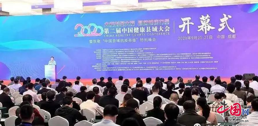 2020第二届中国健康县域大会举行 南部县人民医院荣获两项大奖