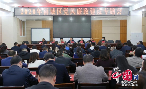 雨城区召开2020年党风廉政建设专题会