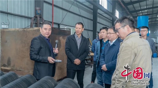 戴华强赴天全调研指导重点项目建设和企业发展