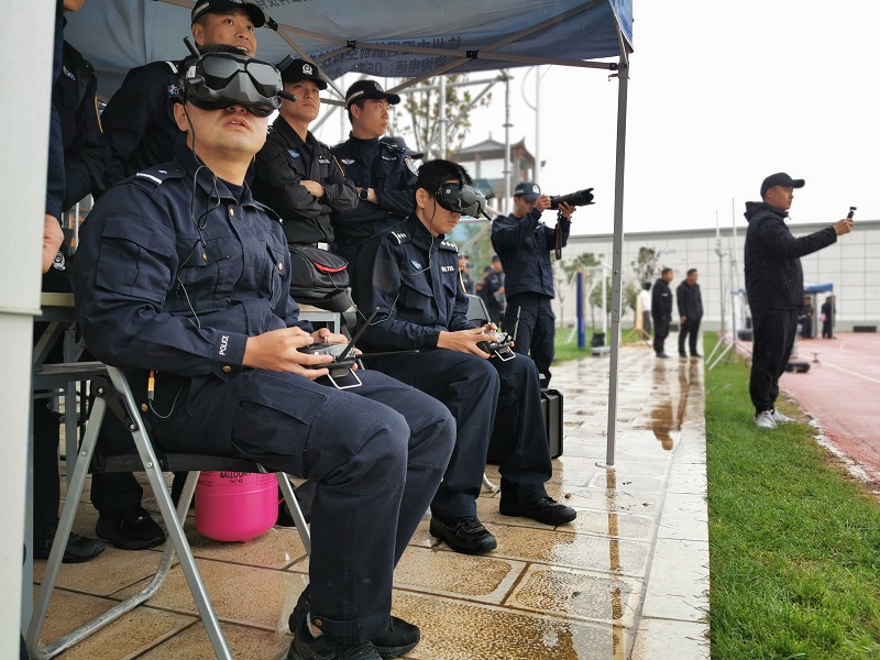 全国警用无人机实战大练兵  四川公安获佳绩