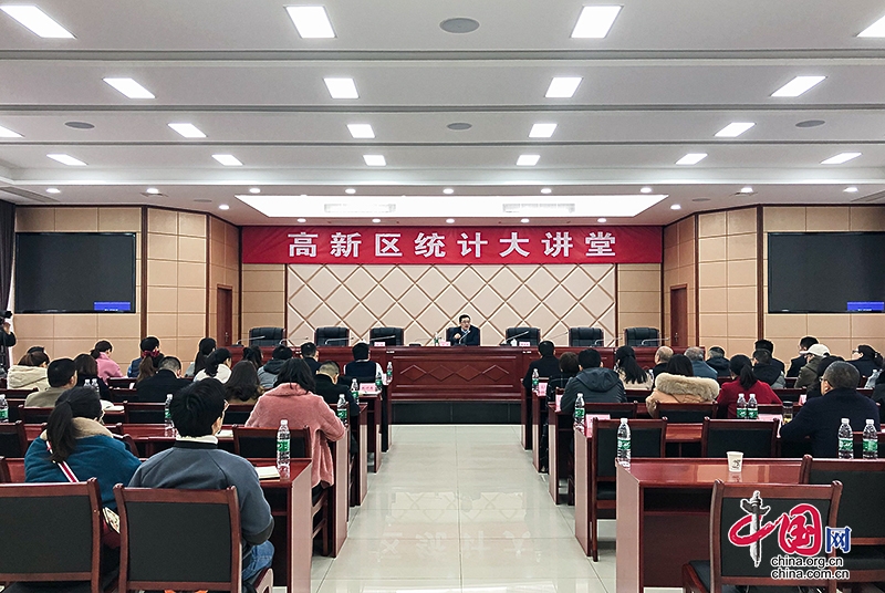 抓好统计工作 助推自贡高新经济社会高质量发展