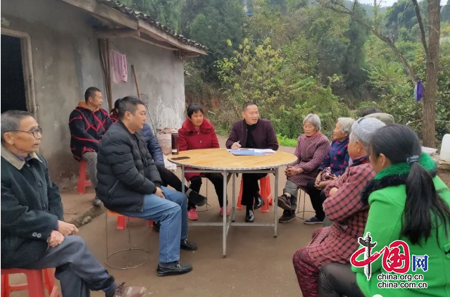 蓬安县扶贫开发局开展驻村帮扶“大回访”工作