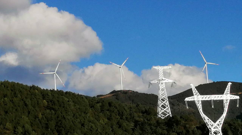 四川能投風電會東公司雪山風電場送出工程順利投運