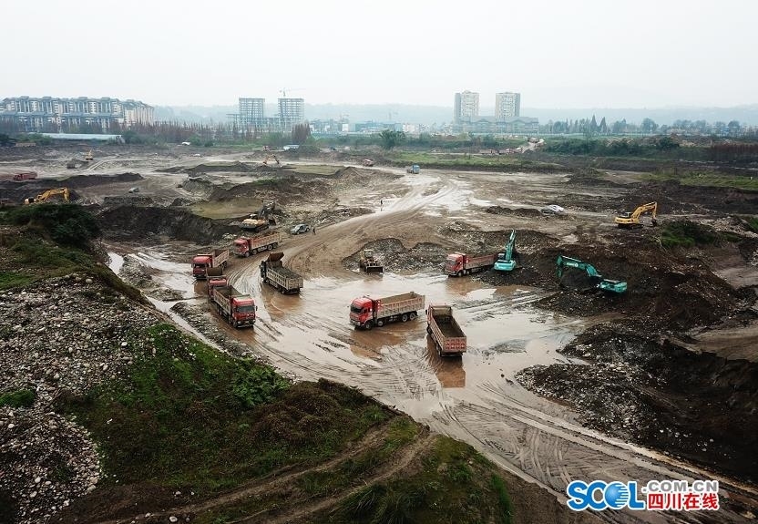 洪雅：抓项目促投资  青衣江湿地公园有序推进