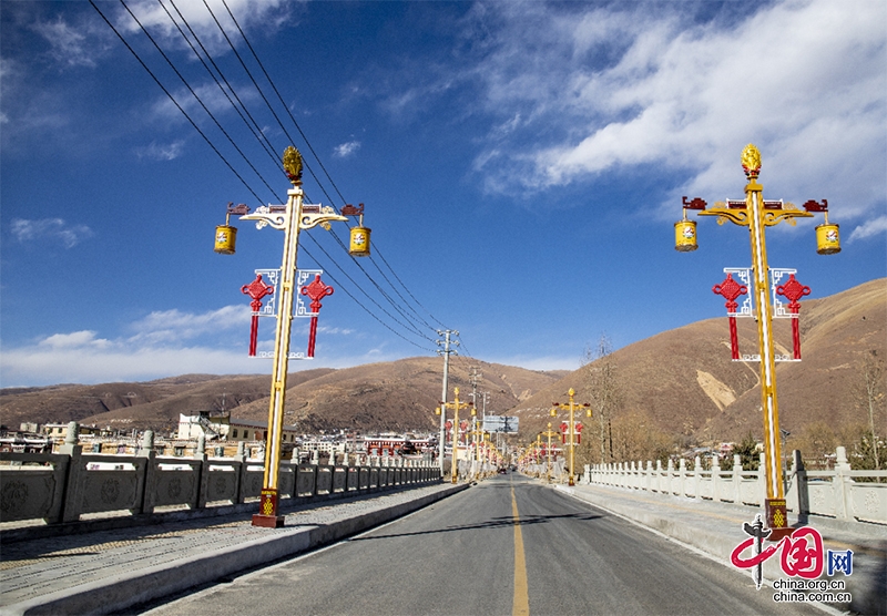 甘孜州道孚县统筹推进城乡建设 提升城市颜值 纵览四川 中国网