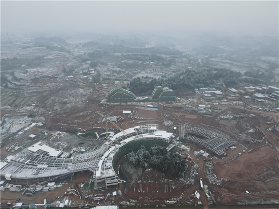 眉山东部新城“三中心一基地”建设凸显新区速度