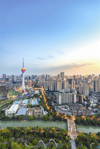 中国城市规划设计研究院近日发布《中国城市繁荣活力2020报告》  北上广深成 成都为何进入高活力城市第一方阵？