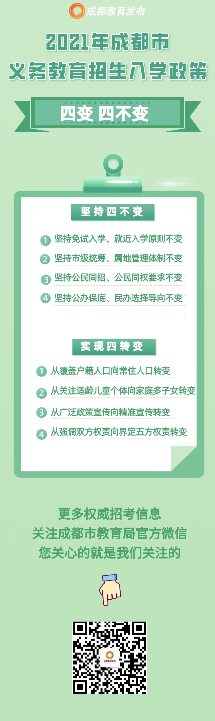 干货！2021年成都市小一入学、小升初政策出炉，14个热点答问来了！