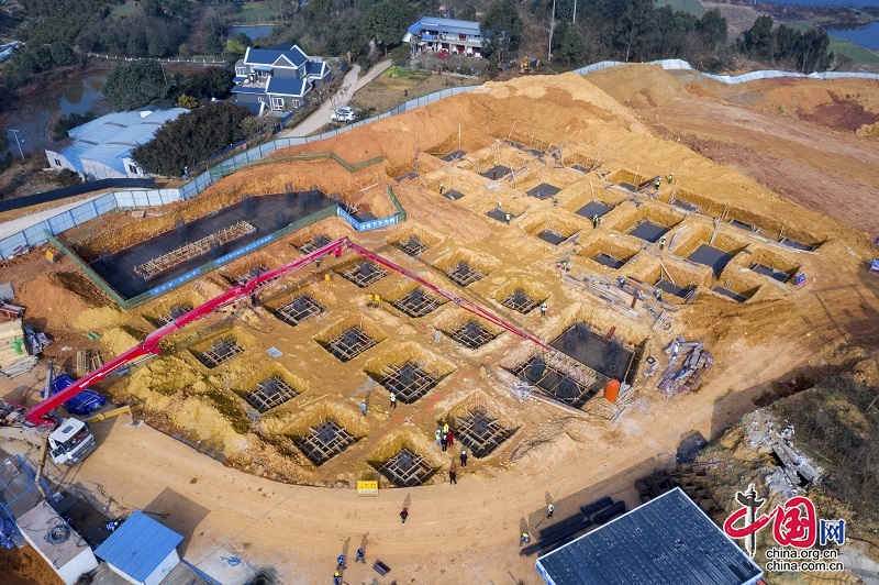 直击现场！眉山天府新区首家“三甲”医院加速建设