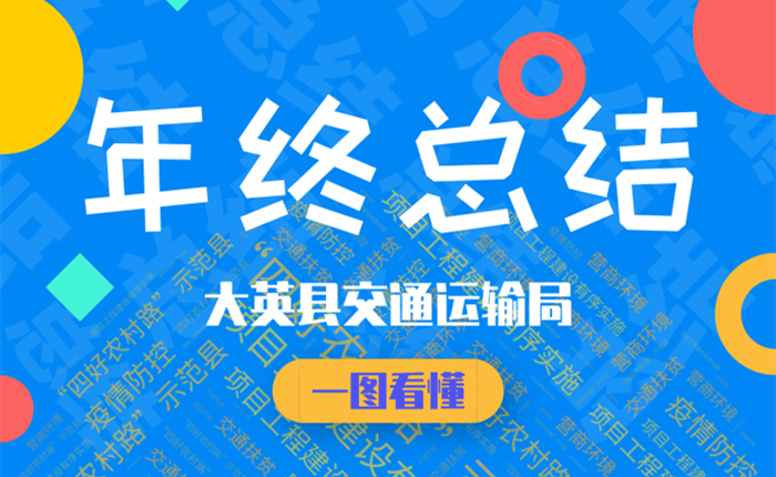 一图看懂|大英县交通运输局圆满完成2020年各项工作任务