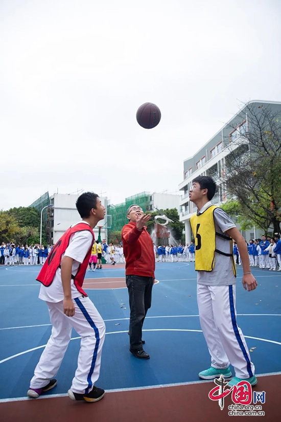 成都市田家炳中學第十二屆體育節暨三人制籃球賽啟幕