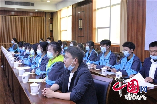 四川省鹽亭中學師生代表參加第五屆海峽兩岸嫘祖文化交流活動