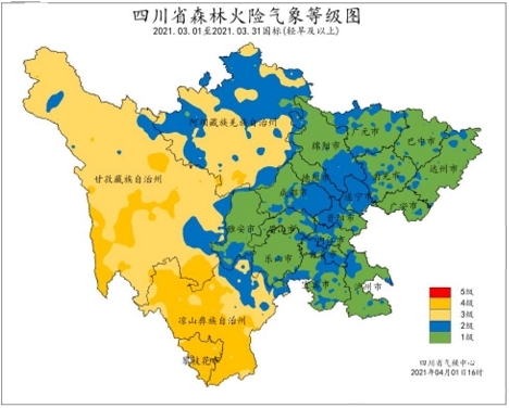 四川4月降温降水过程多，专家警告：防火、抗旱