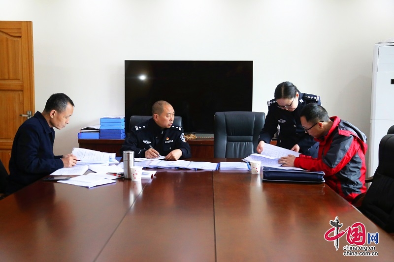 四川省政法队伍教育整顿第六指导组到平武县公安局开展学习教育环节验收评估