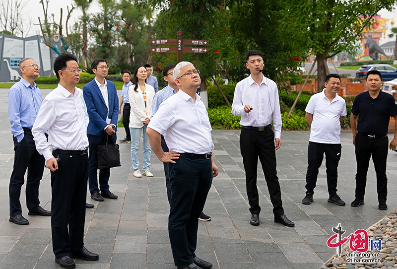 自贡市委常委、副市长王磊带队调研大安区创建天府旅游名县工作