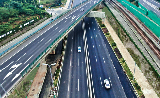 通车！成洛简快速路工程(四环至五环段)项目主体完工