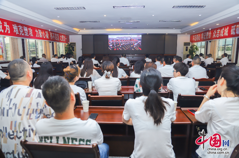 阆中市住建局组织收听收看庆祝中国共产党成立100周年大会现场直播