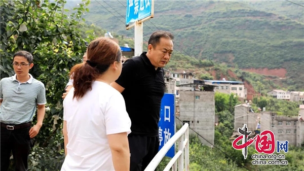 白雲來漢源縣督導地質災害防治、疫情防控、生態環境保護、安全生産等工作