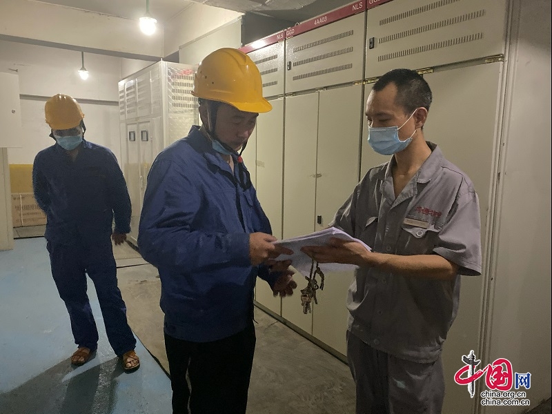 多能電建：開展內澇隱患排查  護航小區安全用電