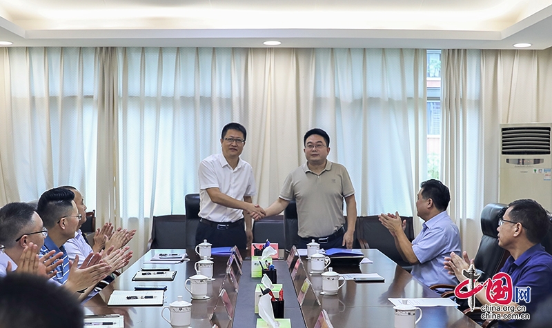 自贡市大安区宇航电力项目成功签约
