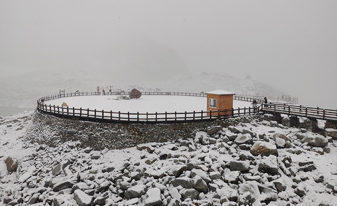 全国媒体关注的第一场雪，原来如此净美！