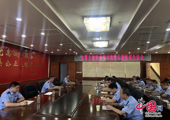 党史学习教育专题组织生活会