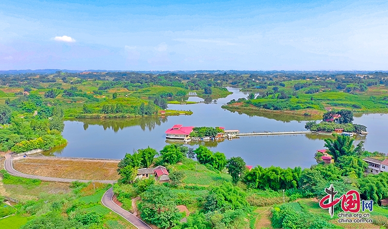 自贡沿滩：持续推进农村生活污水治理 让美丽乡村更宜居