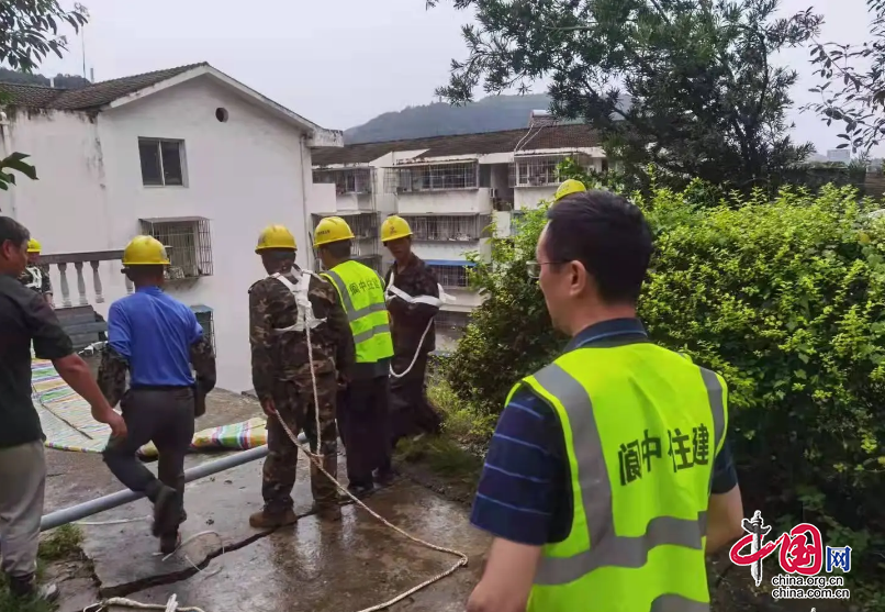 生命至上、责任如山——阆中市住建局全力开展抢险救灾工作