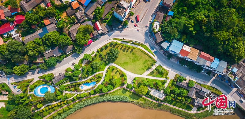 自贡沿滩：绿色生态长廊串起市民幸福生活