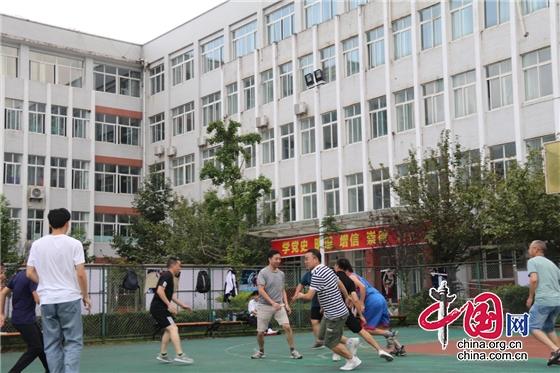 綿陽江油市太白中學舉行2021秋教師籃球賽
