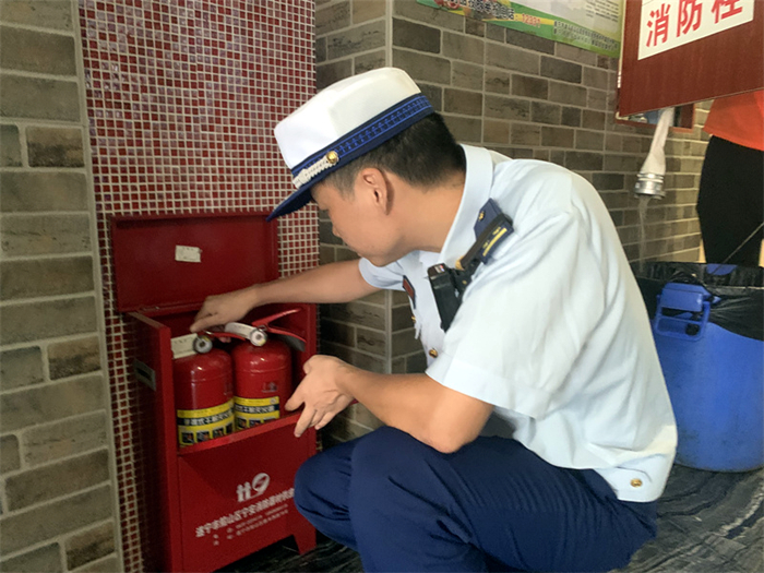 遂宁经开消防积极开展国庆期间消防监督检查