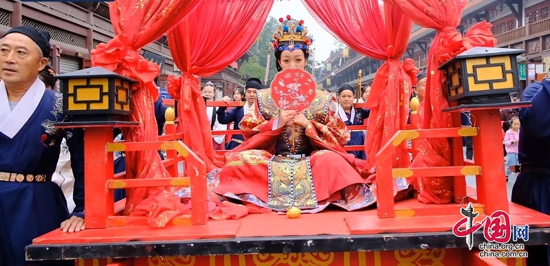 弘揚東坡文化 天府眉山舉辦漢式婚禮